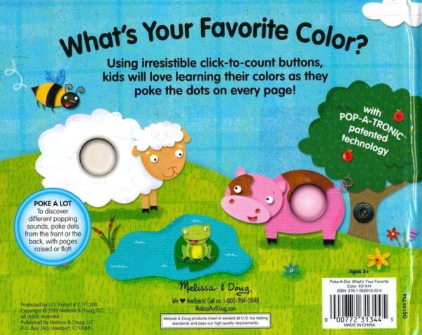 Poke-a-Dot Favorite Color Board Book - Image 3