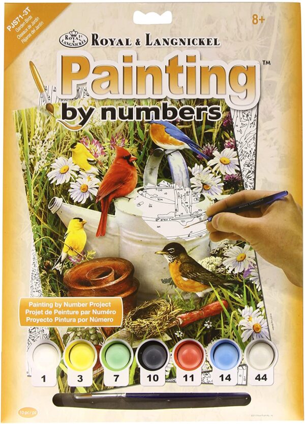Paint by Number Garden Birds - Image 2