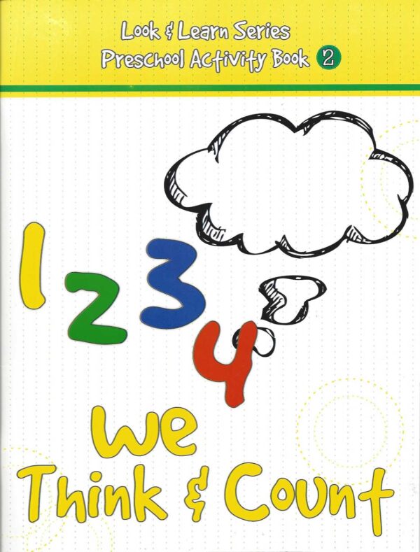 We Think and Count - Look & Learn Series -Preschool Activity Book 2