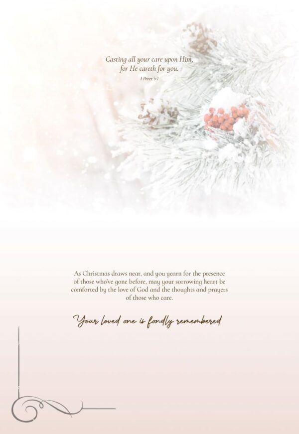 Cards Christmas Sympathy Light of the World- Discontinued - Image 3