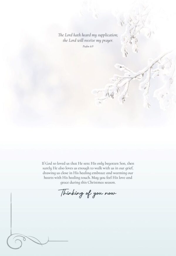 Cards Christmas Sympathy Light of the World- Discontinued - Image 9