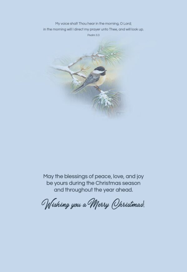 Cards Christmas Farmland Chickadees- Discontinued - Image 2