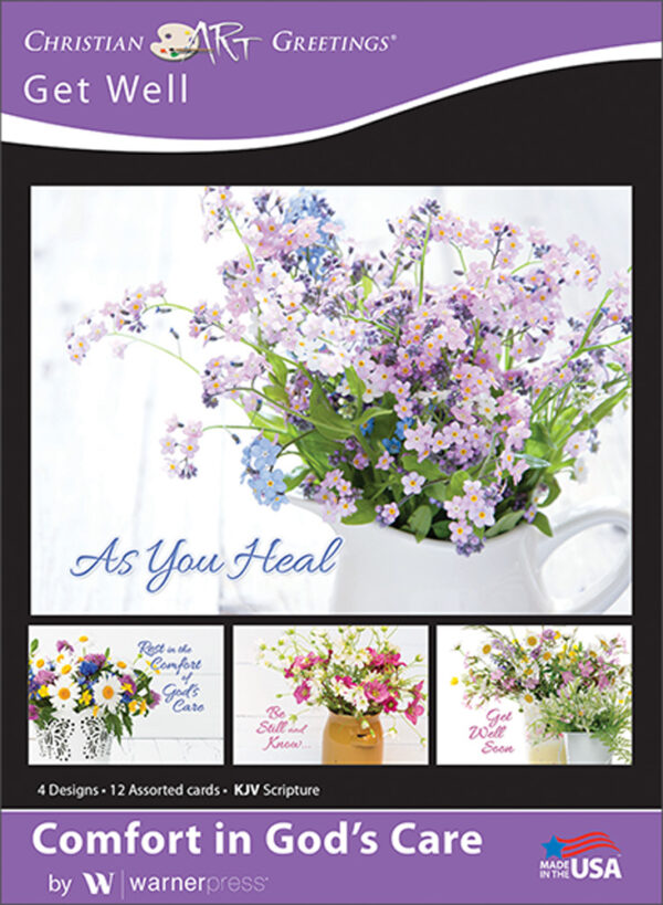 Boxed Cards Get Well, Comfort in God's Care