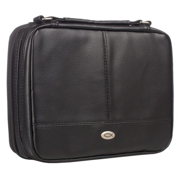 BC: Two Fold Organizer Luxleather Black Medium