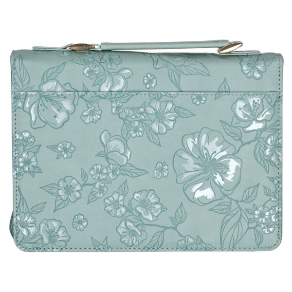 BC: LG Teal Floral I Know the Plans Jer. 29:11 - Image 2