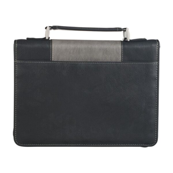BC: Walk by Faith Faux Leather Classic Large - Isaiah 40:31 - Image 2