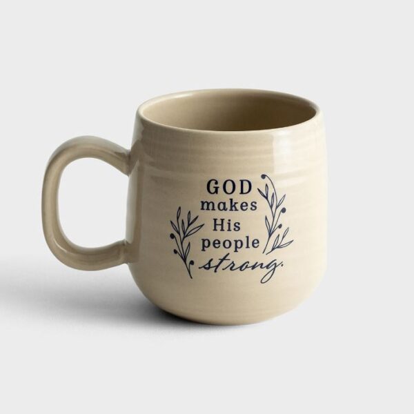 Ceramic Mug Peace & Strength - 16 oz. Inspirational DaySpring