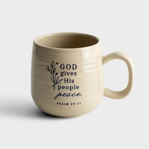 Ceramic Mug Peace & Strength - 16 oz. Inspirational DaySpring - Image 2