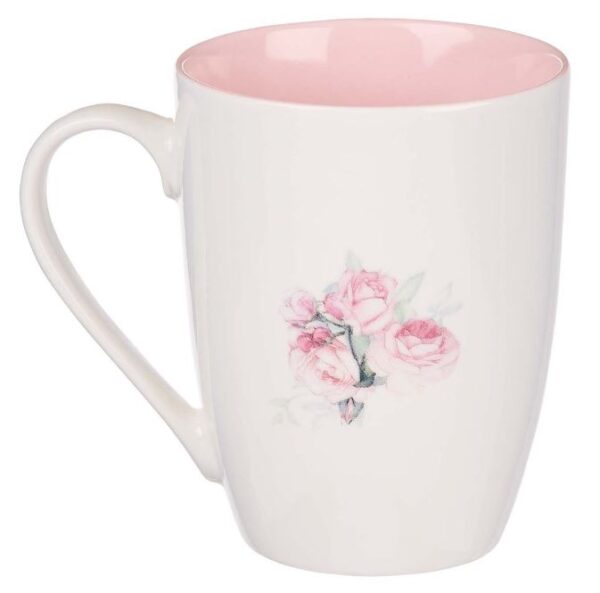Ceramic Coffee Mug New Strength - Psalms 23:3 12oz - Image 2