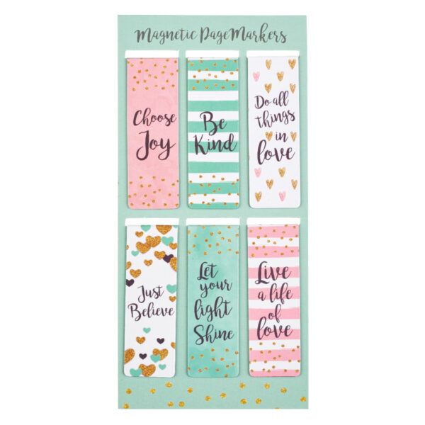 Magnetic Page Markers Sparkle
