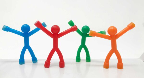Flexible Magnetic Men 4pc