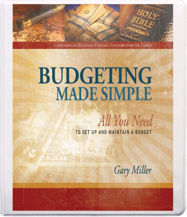 Budgeting Made Simple - Worksheet Binder