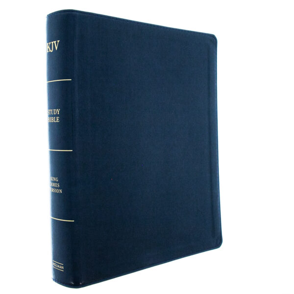 KJV Study Bible, Full-Color, Navy Leathertouch - Image 3