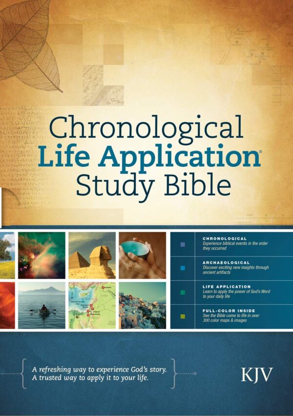 KJV Chronological Life Application Study-Hardcover