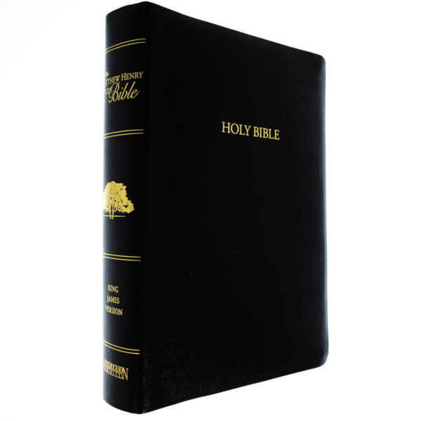 Matthew Henry Study Bible Black Bonded Leather - Image 3