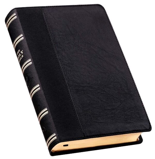 KJV Giant Print Thumb Index Edition: Black LuxLeather - Image 3