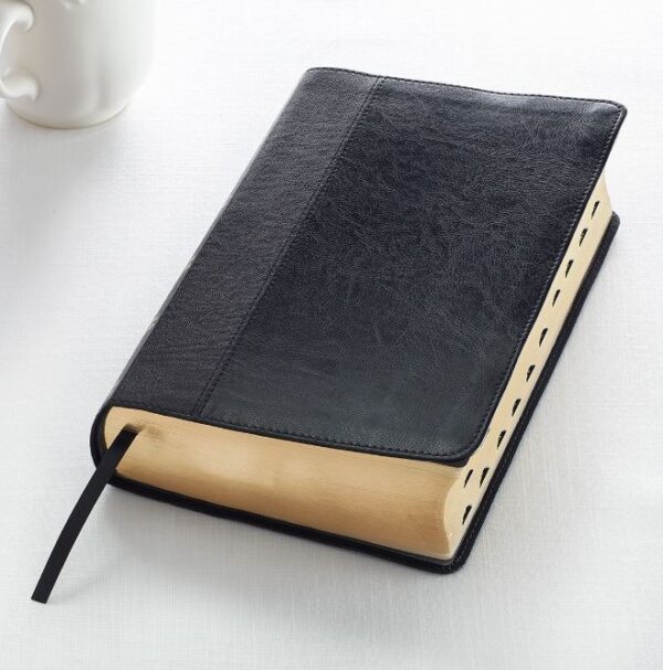 KJV Giant Print Thumb Index Edition: Black LuxLeather - Image 4