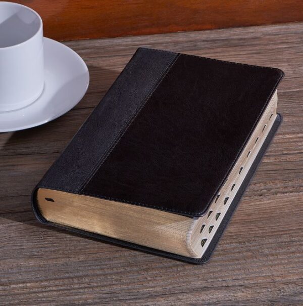 KJV Giant Print Thumb Index Edition: Black LuxLeather - Image 6