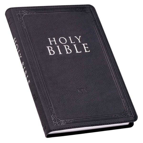 KJV Black Faux Leather Gift Edition Bible - Image 3
