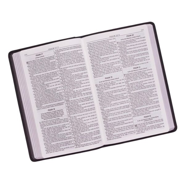 KJV Black Faux Leather Gift Edition Bible - Image 5