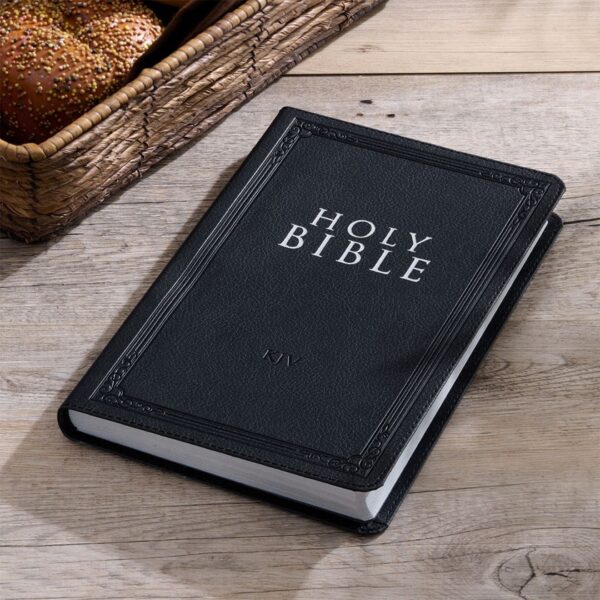 KJV Black Faux Leather Gift Edition Bible - Image 8