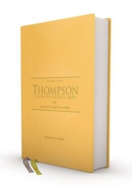 Image of KJV Thompson Chain-Reference Bible – Yellow Gold