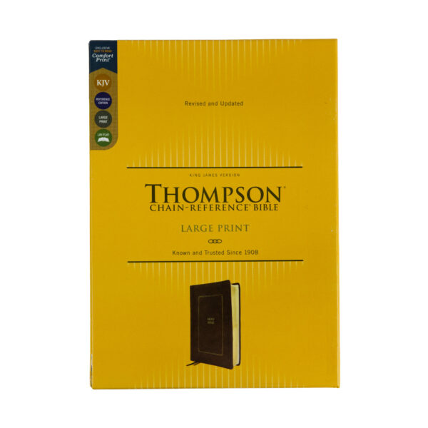 KJV Thompson Chain-Reference Bible - Brown - Image 2