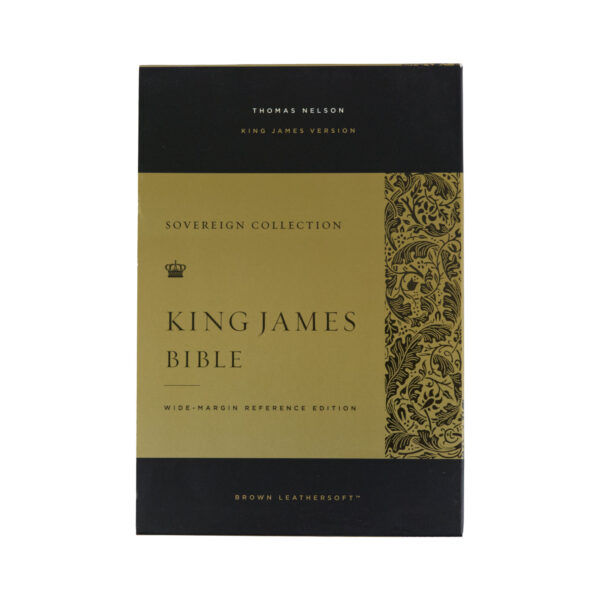 KJV Wide-Margin Reference Bible - Brown - Image 2