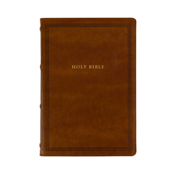 KJV Wide-Margin Reference Bible - Brown - Image 3
