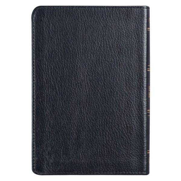 KJV Compact Bible Black Full Grain Leather - Image 2