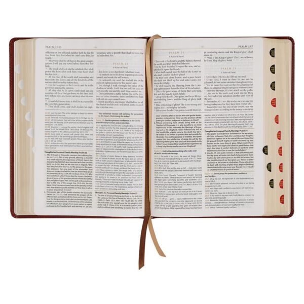KJV Study Bible, Standard Print Faux Leather - Thumb Index - Image 7