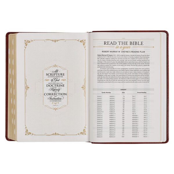 KJV Study Bible, Standard Print Faux Leather - Thumb Index - Image 8