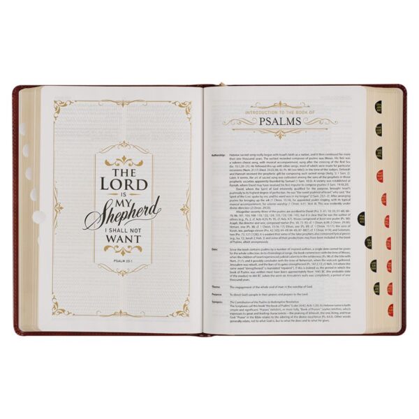 KJV Study Bible, Standard Print Faux Leather - Thumb Index - Image 9