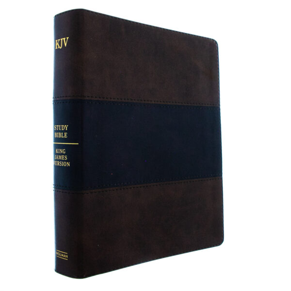 KJV Study Bible, Full-Color, Saddle Brown Leathertouch, Indexed: Red Letter - Image 3