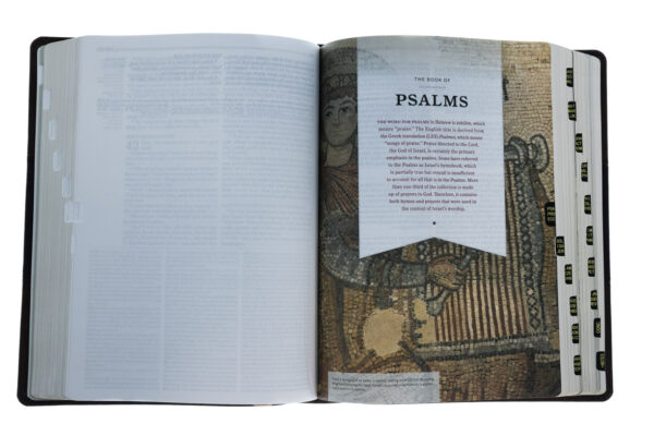 KJV Study Bible, Full-Color, Saddle Brown Leathertouch, Indexed: Red Letter - Image 4