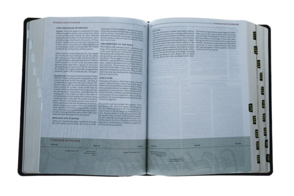KJV Study Bible, Full-Color, Saddle Brown Leathertouch, Indexed: Red Letter - Image 5