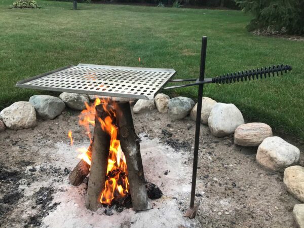 Camp Fire Grill & Stake Large