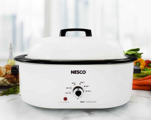 Roaster Oven Nesco 18 qt Oval White - Image 4