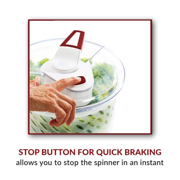 Salad Spinner 5.5 L High Speed -  VTF959 - Image 4