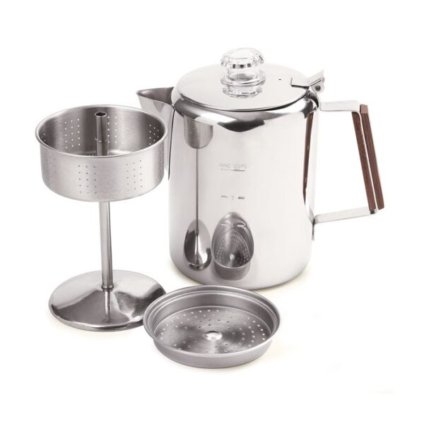 Coffee Percolator 9 cup SS - Image 3