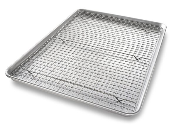 XL Bakeable Nonstick Cooling Rack and Pan Set USA