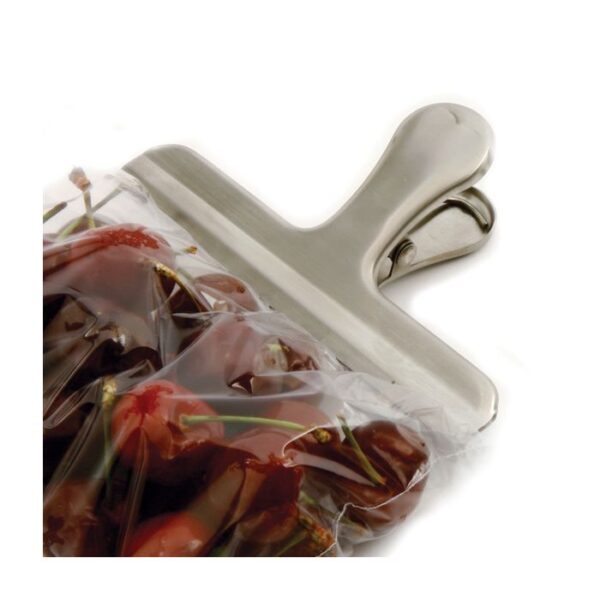 Jumbo Bag Clip Stainless Steel 4.5" - Image 2