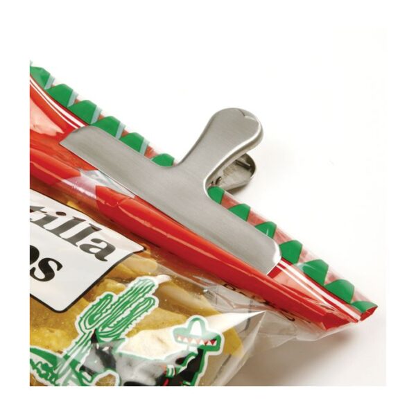 Jumbo Bag Clip Stainless Steel 4.5" - Image 3