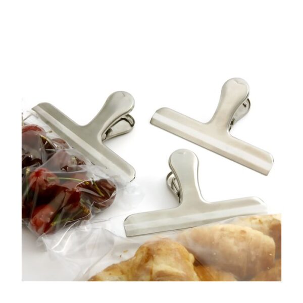 Jumbo Bag Clip Stainless Steel 4.5" - Image 5