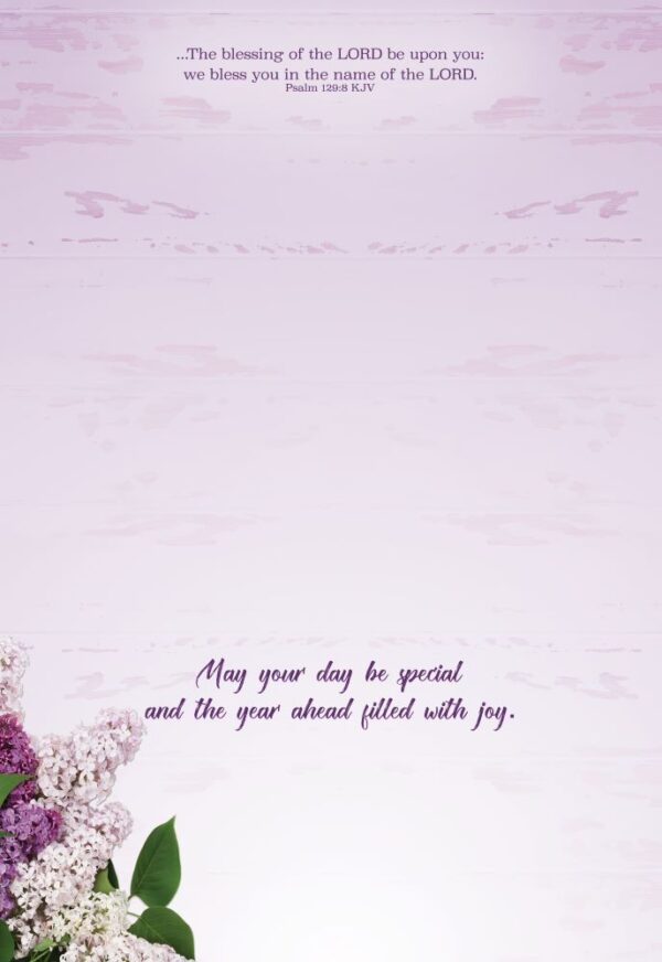 Lilacs Birthday - Boxed Greeting Cards - Image 3