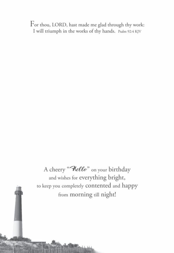 Boxed Birthday Cards - Lighthouses - Image 3