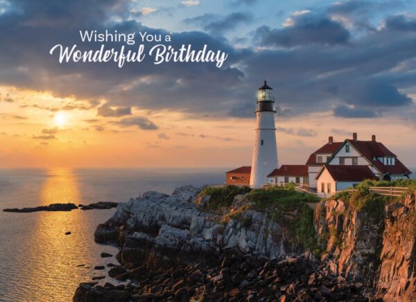 Boxed Birthday Cards - Lighthouses - Image 4