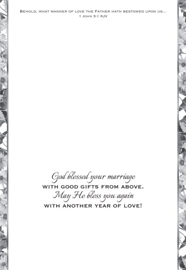 Boxed Anniversary Cards - Fresh Floral - Image 7