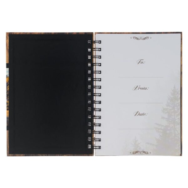The LORD is My Strength Wirebound Journal - Psalm 28:7 - Image 3