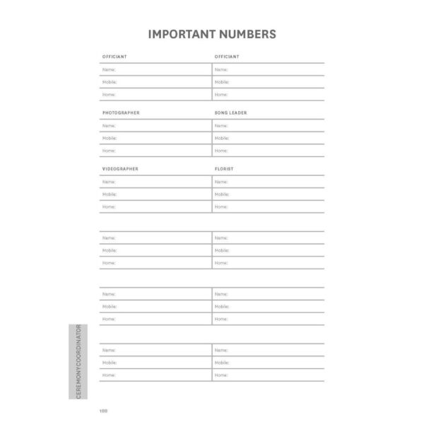 Wedding Bliss Planner 4th edition - Image 3